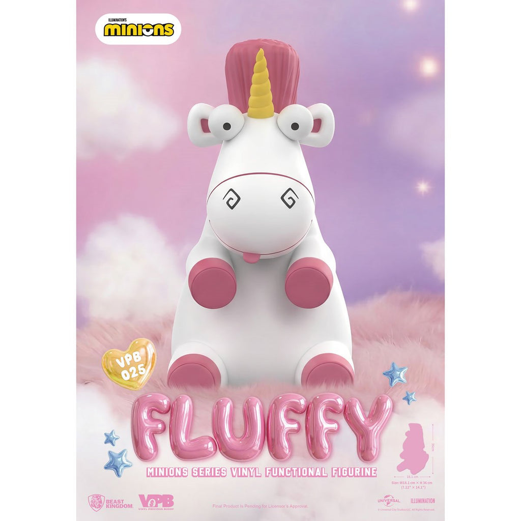 Minions Fluffy VPB-025 Minions Series Vinyl Functional Piggy Bank
