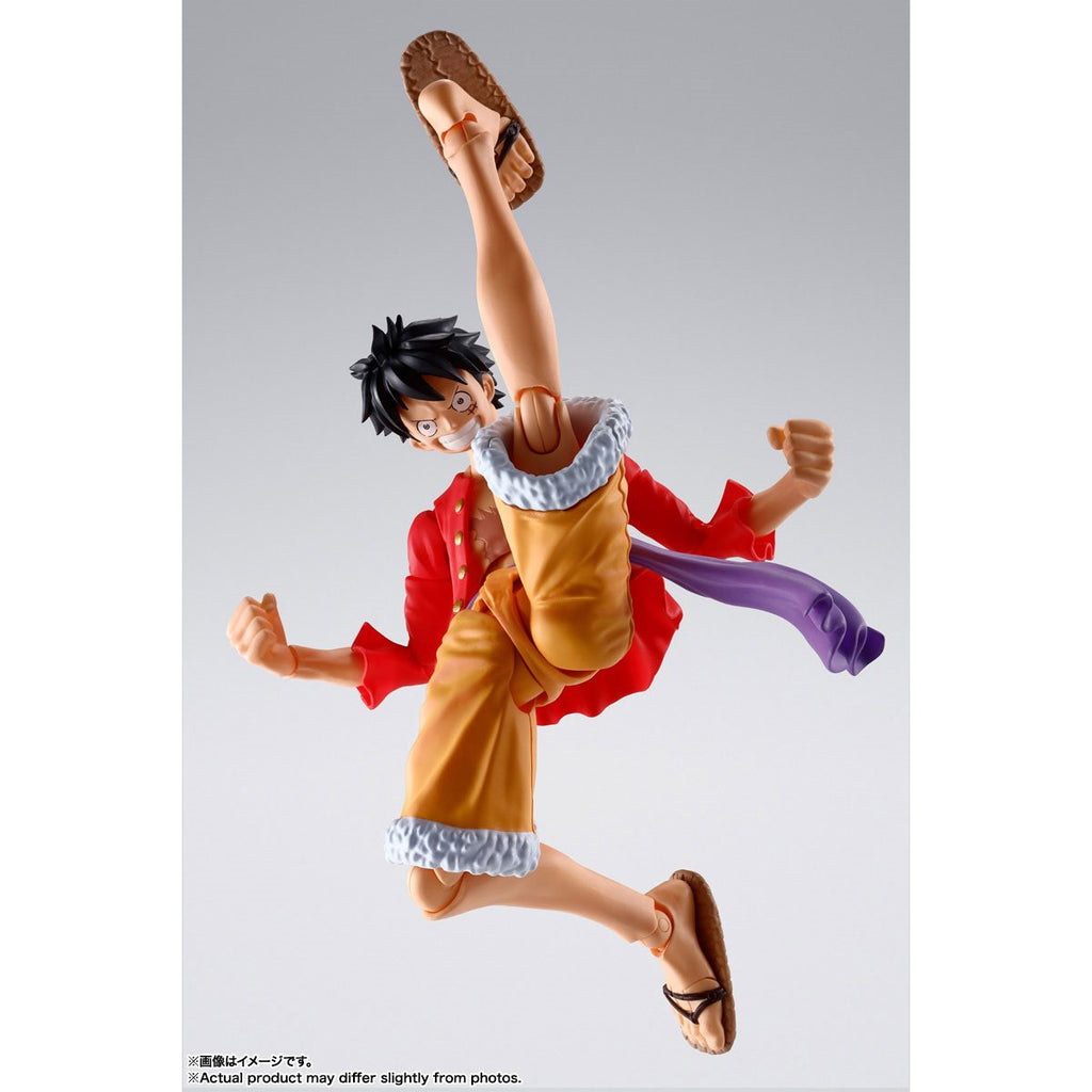 One Piece Monkey D. Luffy The Raid on Onigashima S.H.Figuarts Action Figure - Reissue