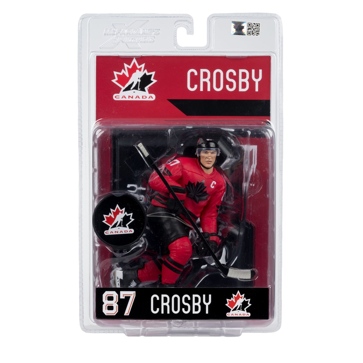 McFarlanes SportsPicks Hockey Canada Sidney Crosby Olympics 2026 7-Inch Scale Posed Figure