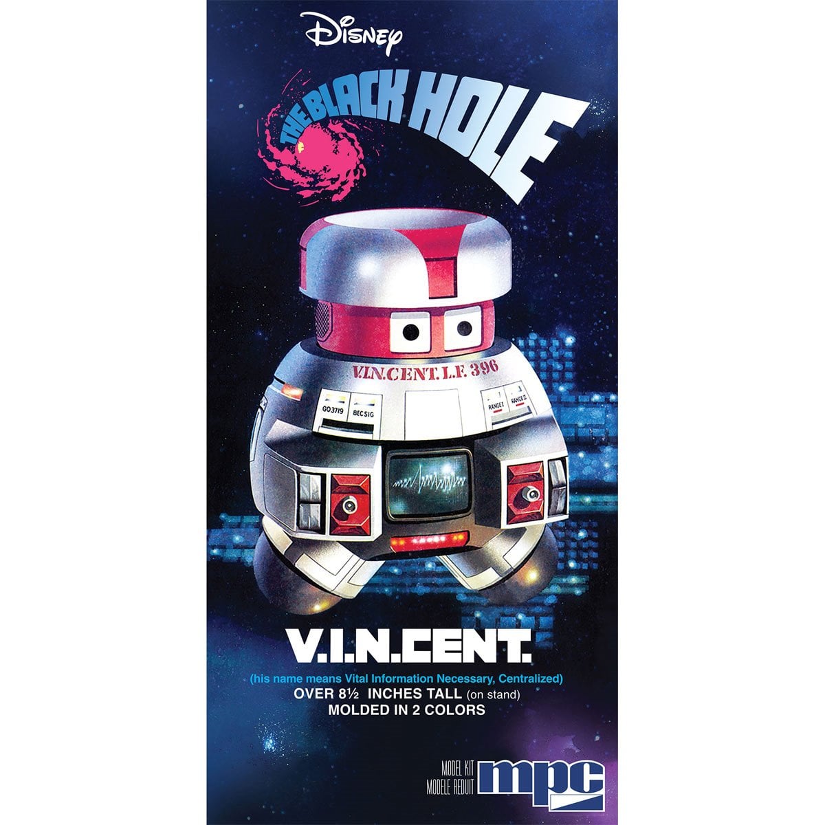 The Black Hole V.I.N.CENT. Robot 1:6 Scale Model Kit