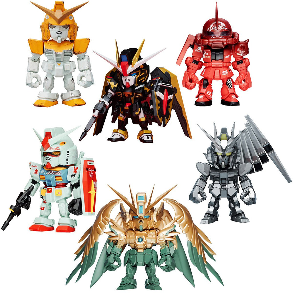 Gundam QMSV Mini 5th Anniversary Version Mini-Figure Case of 8