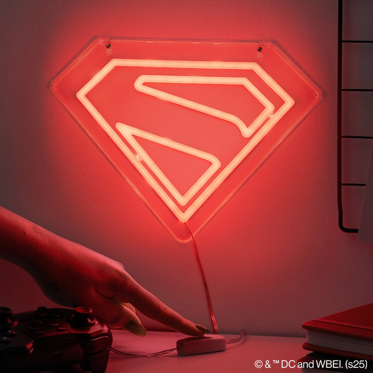 Superman Wall Mountable LED Neon Light