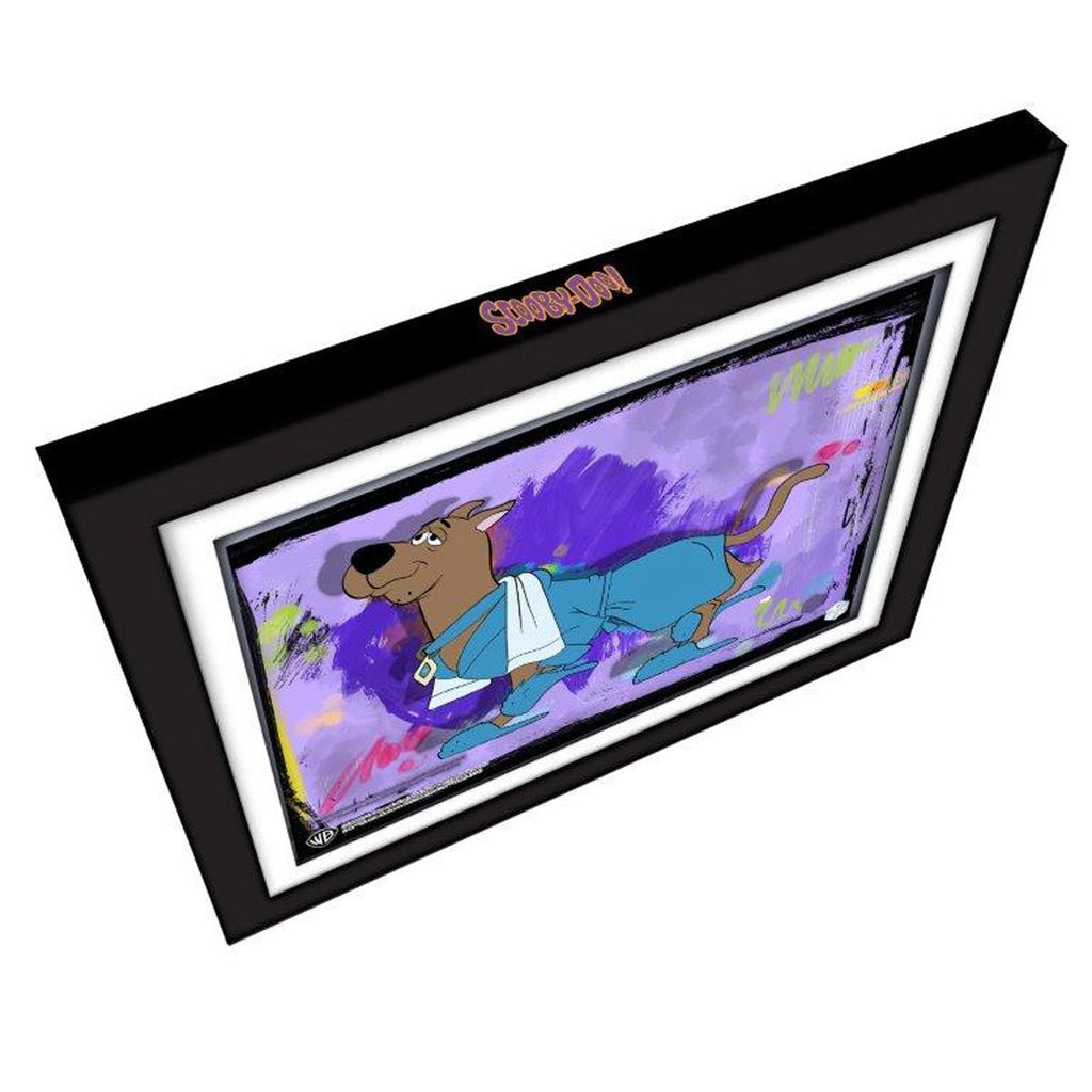 Scooby-Doo A Night of Fright is No Delight #1103 Animation Cel Artist Edition Framed Art Print