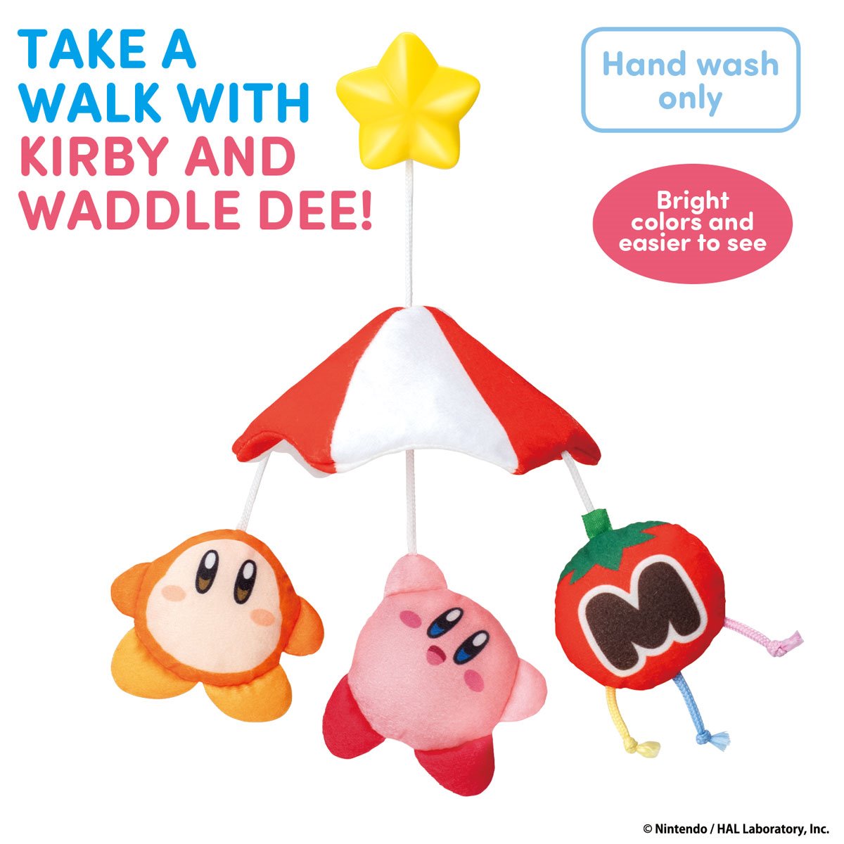 Kirby Stroller Toy Plush