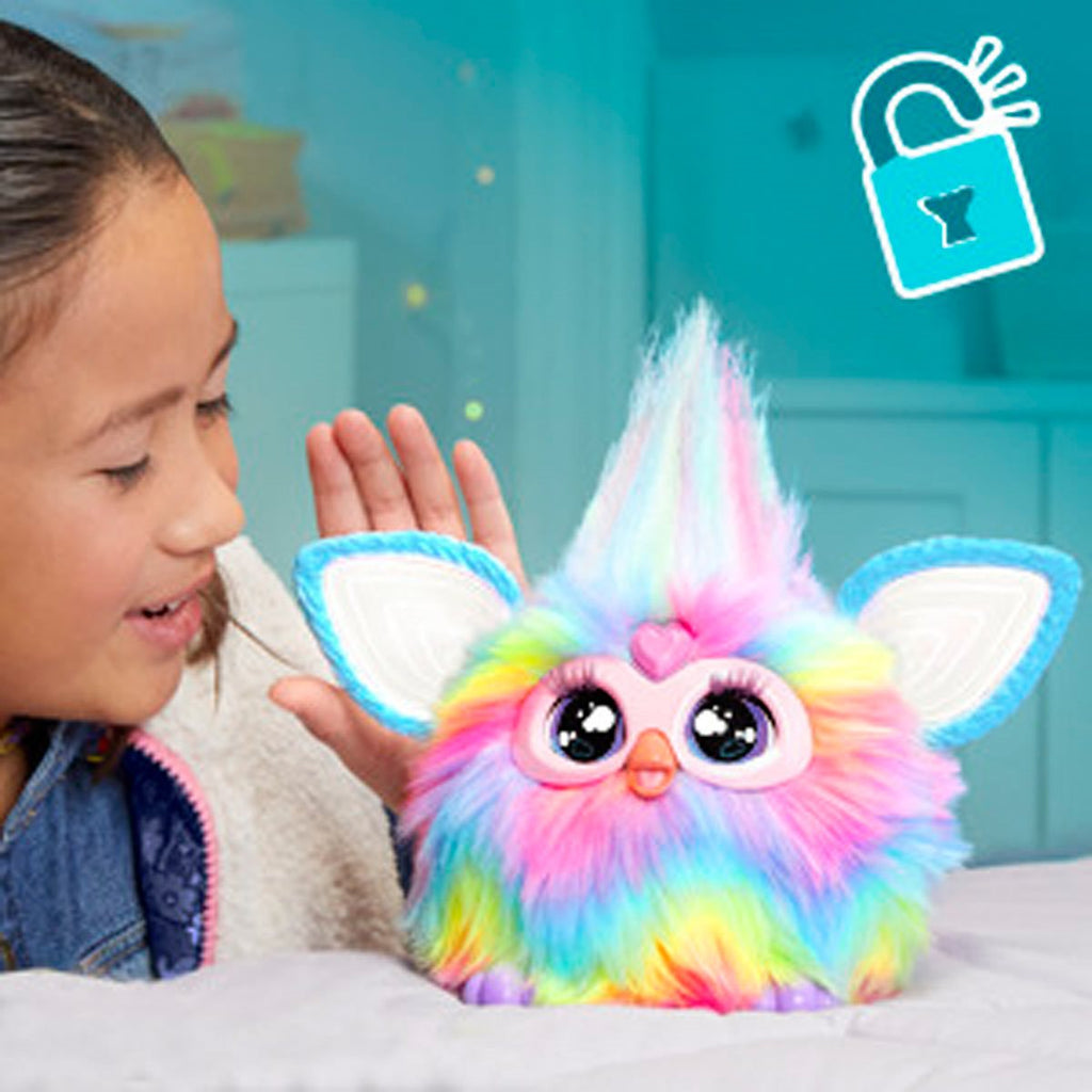 Furby Tie Dye Interactive Electronic Plush Toy