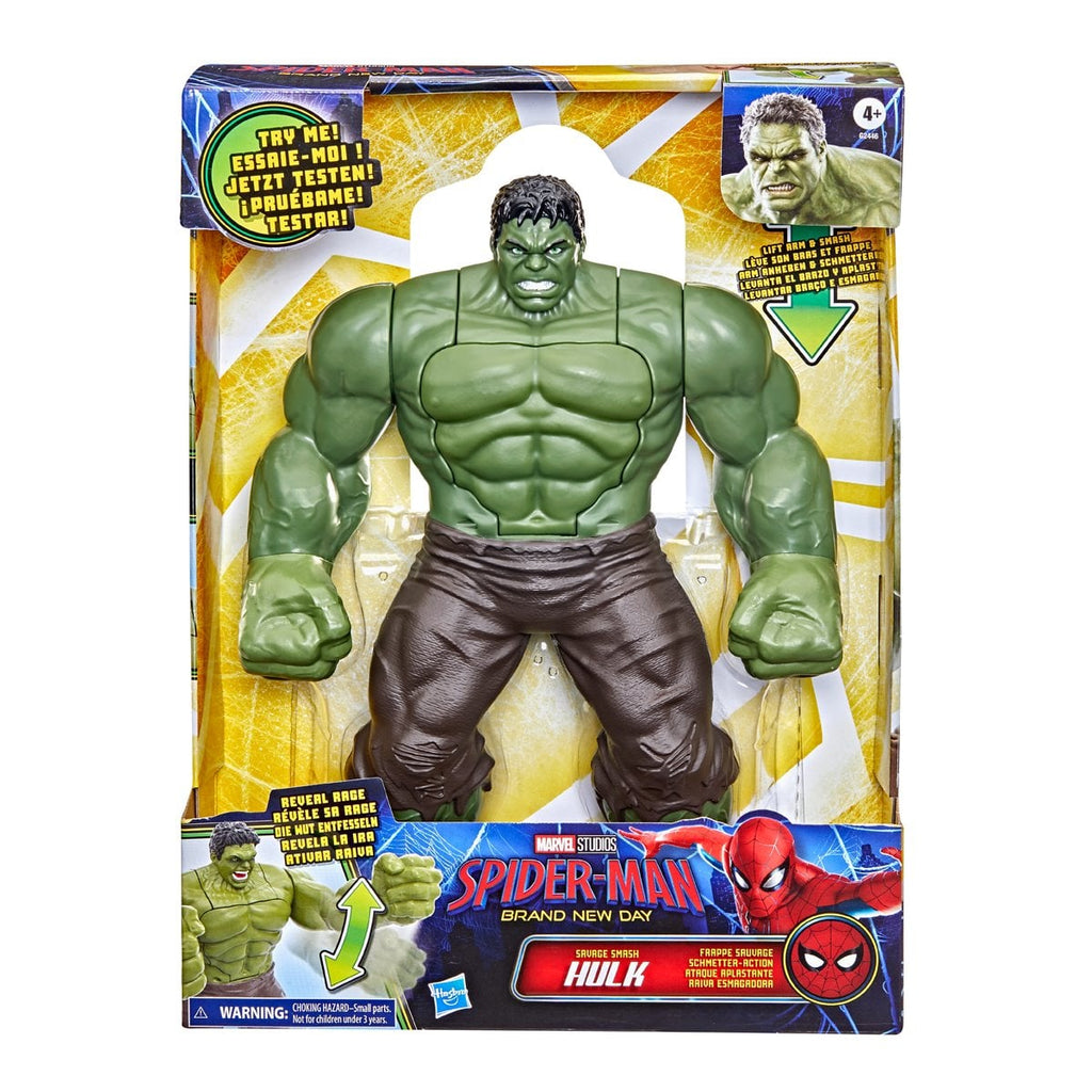 Spider-Man Brand New Day Savage Smash Hulk Action Figure