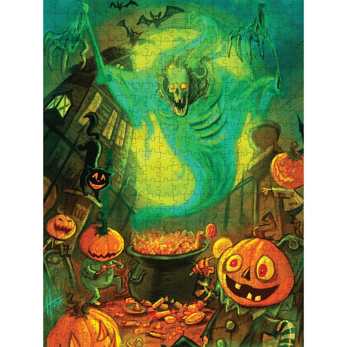 Phantoms Party 500-Piece Puzzle