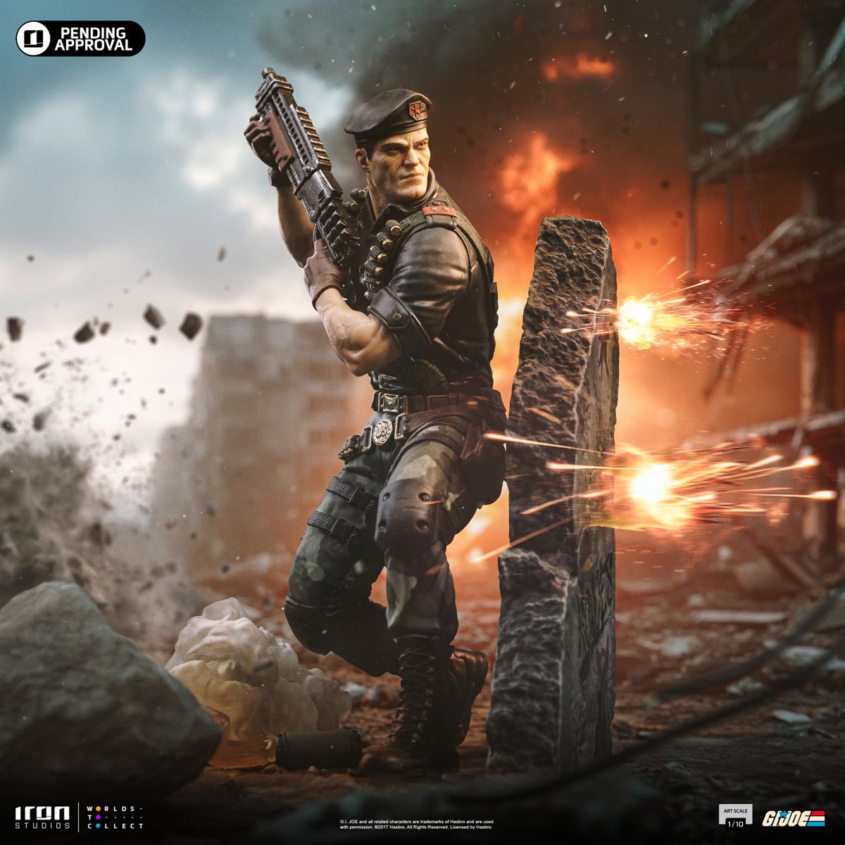 G.I. Joe Flint 1:10 Art Scale Limited Edition Statue