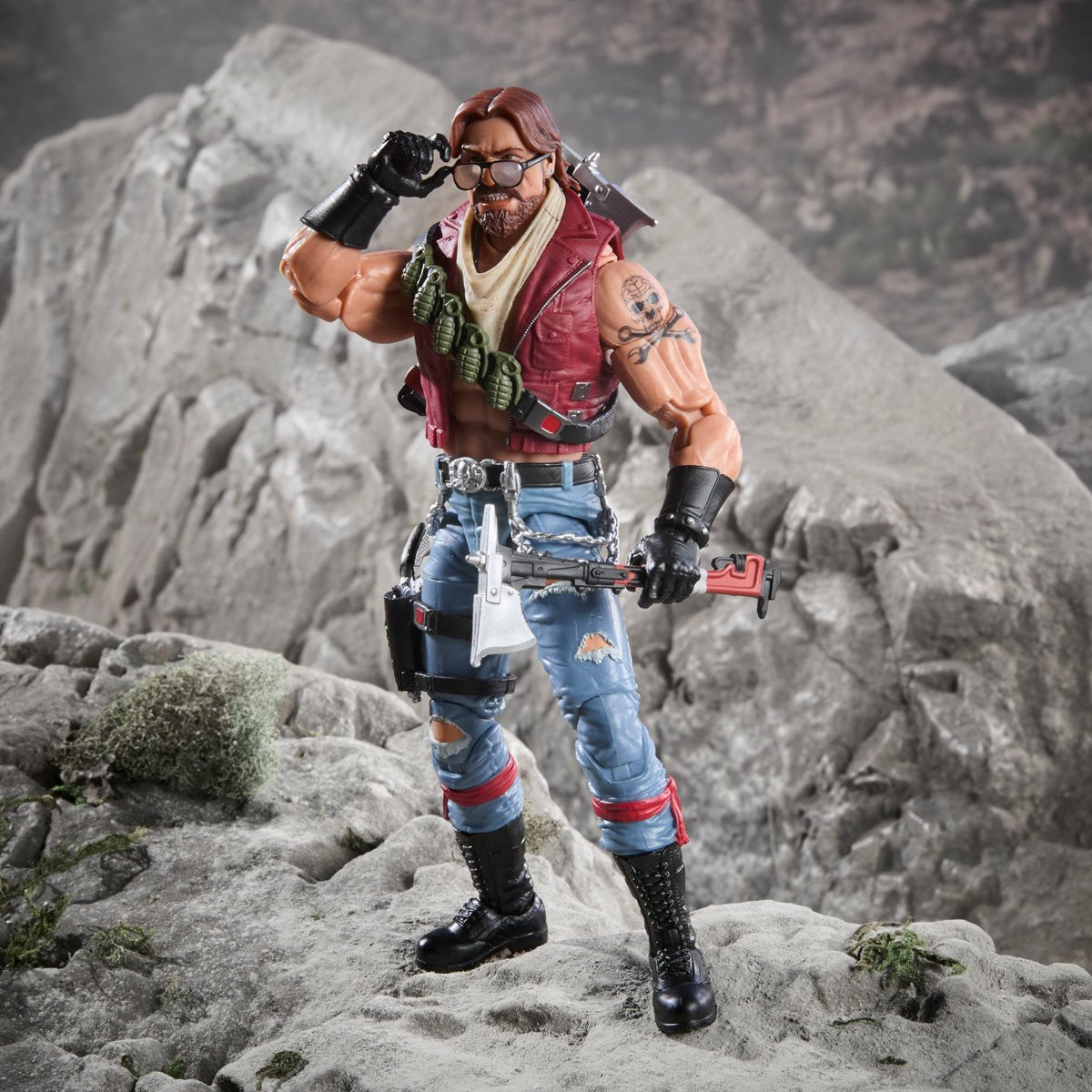 G.I. Joe Classified Series Dreadnok Monkeywrench 6-Inch Action Figure
