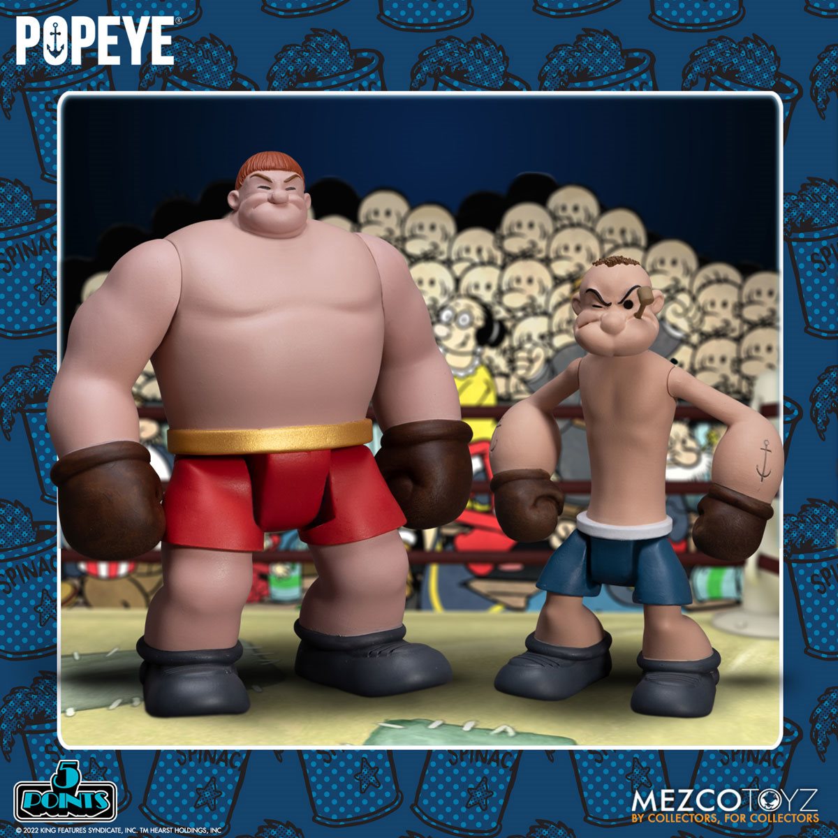 Popeye 5 Points Popeye and Oxheart Boxed Set