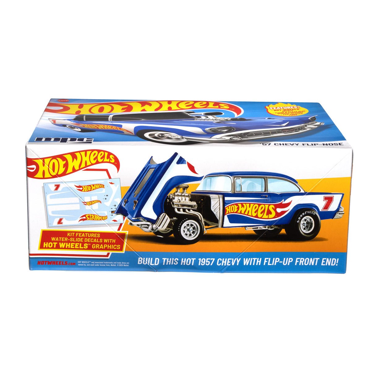 Hot Wheels 1957 Chevy Sedan Flip Nose 1:25 Scale Model Kit