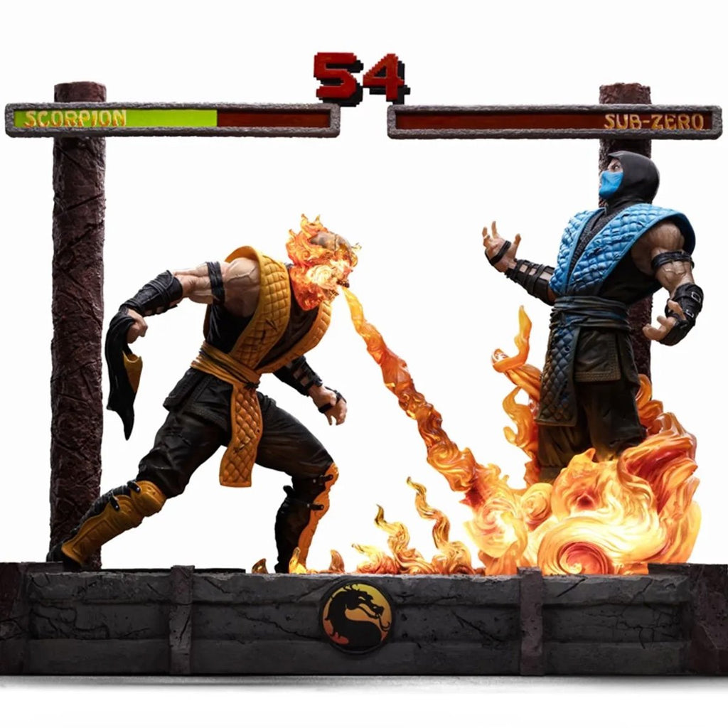 Mortal Kombat Scorpion Fatality 1:10 Deluxe Art Scale Limited Edition Statue