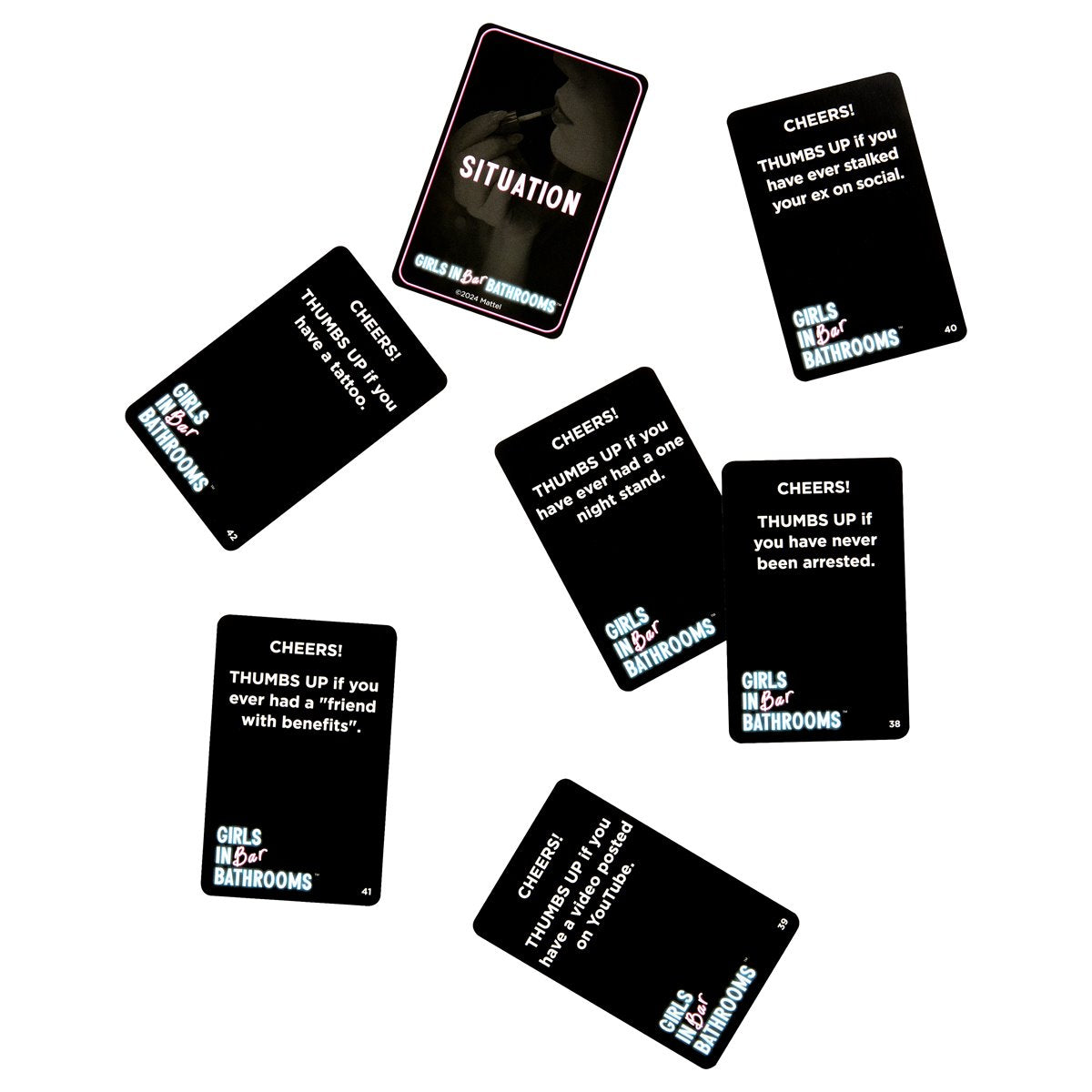 Girls in Bar Bathrooms Card Game