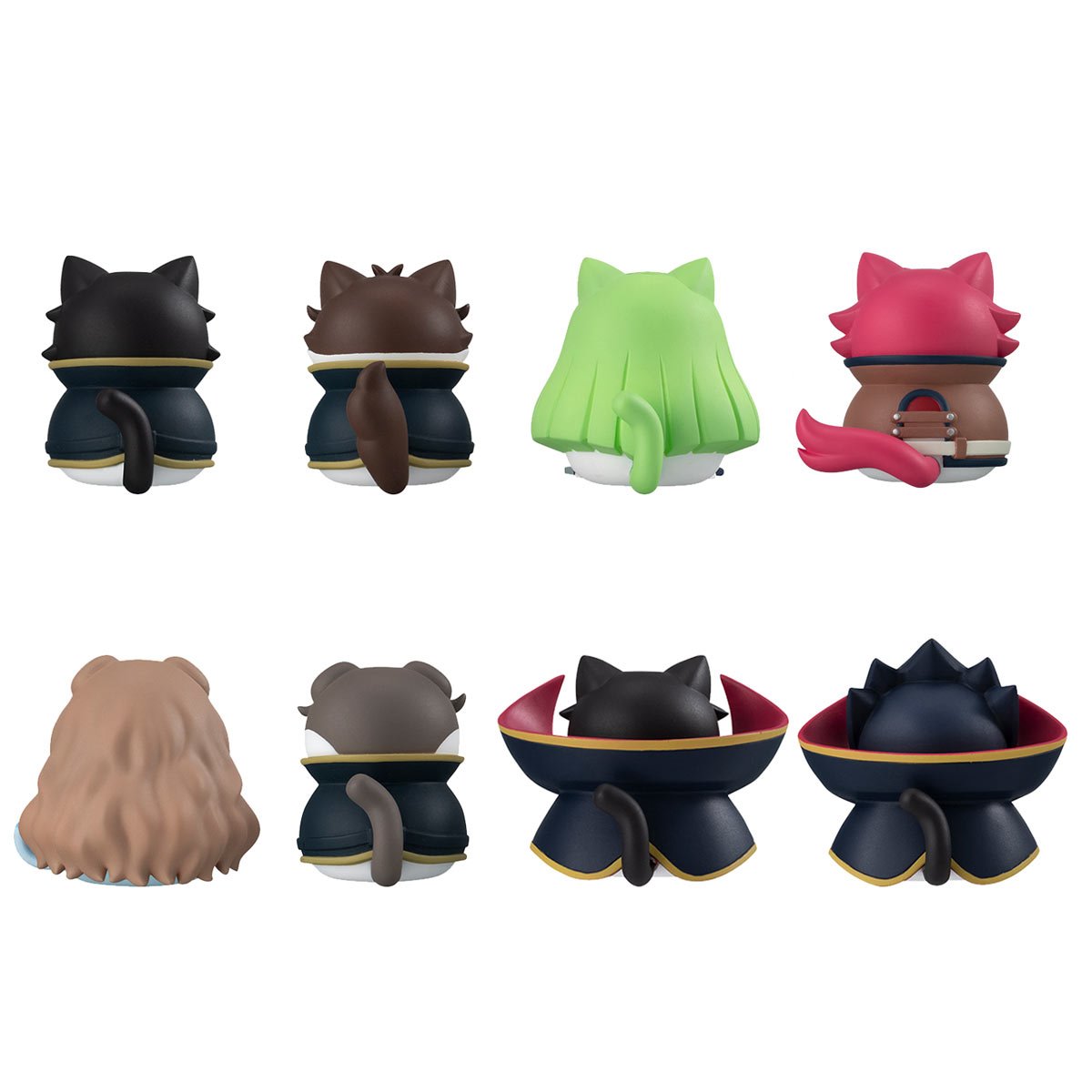 Code Geass: Lelouch of the Rebellion Code Genyass Mega Cat Project Mini-Figure Case of 8