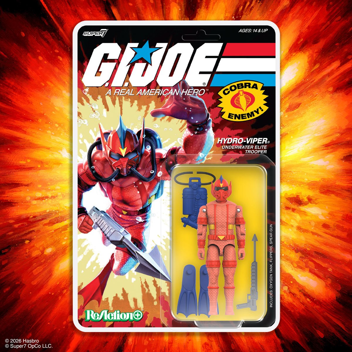 G.I. Joe Hydro Viper (Comic) 3 3/4-Inch ReAction+ Figure