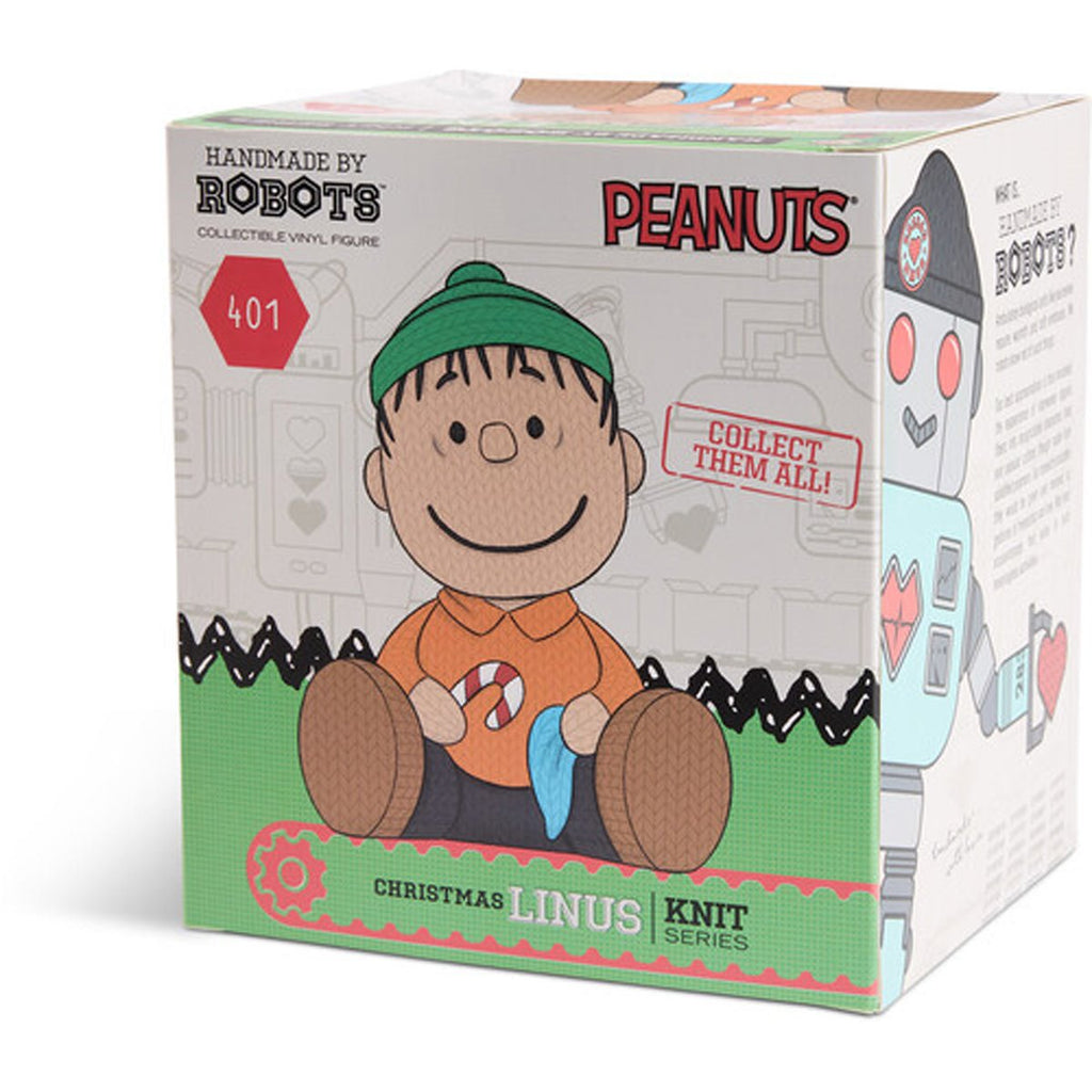 Peanuts Linus #401 Christmas Handmade By Robots Vinyl Figure