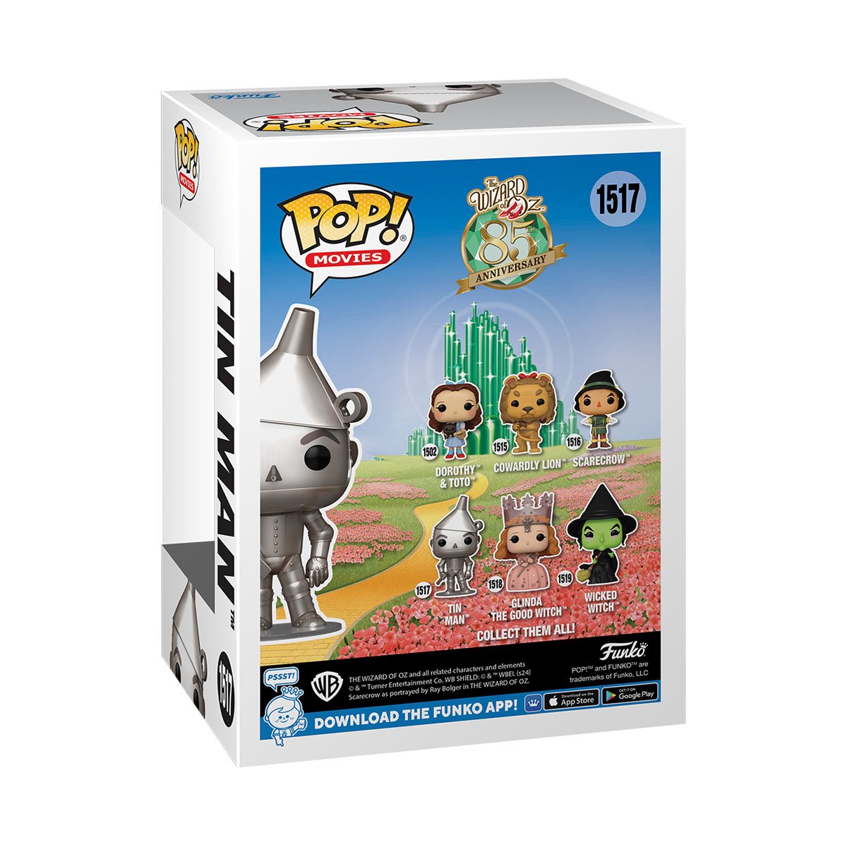 The Wizard of Oz Tin Man Funko Pop! Vinyl Figure #1517