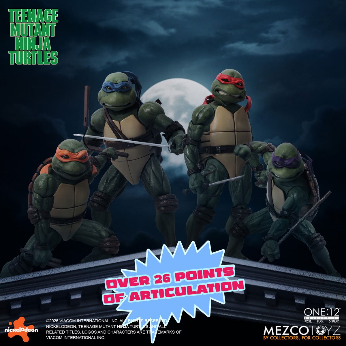 Teenage Mutant Ninja Turtles (1990 Movie) Deluxe One:12 Collective Boxed Set