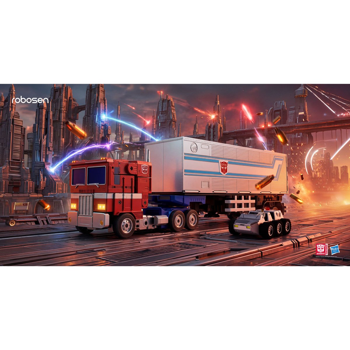 Transformers Optimus Prime Trailer Kit for Robosen Optimus Prime Elite Edition (robot sold separately)