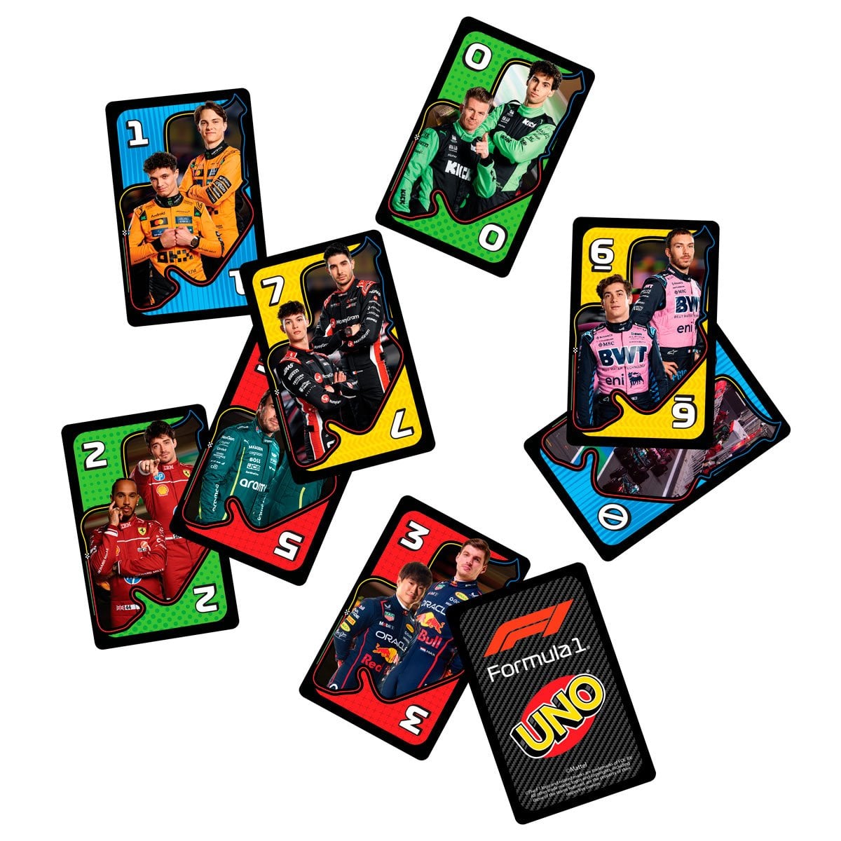 Formula 1 UNO Card Game