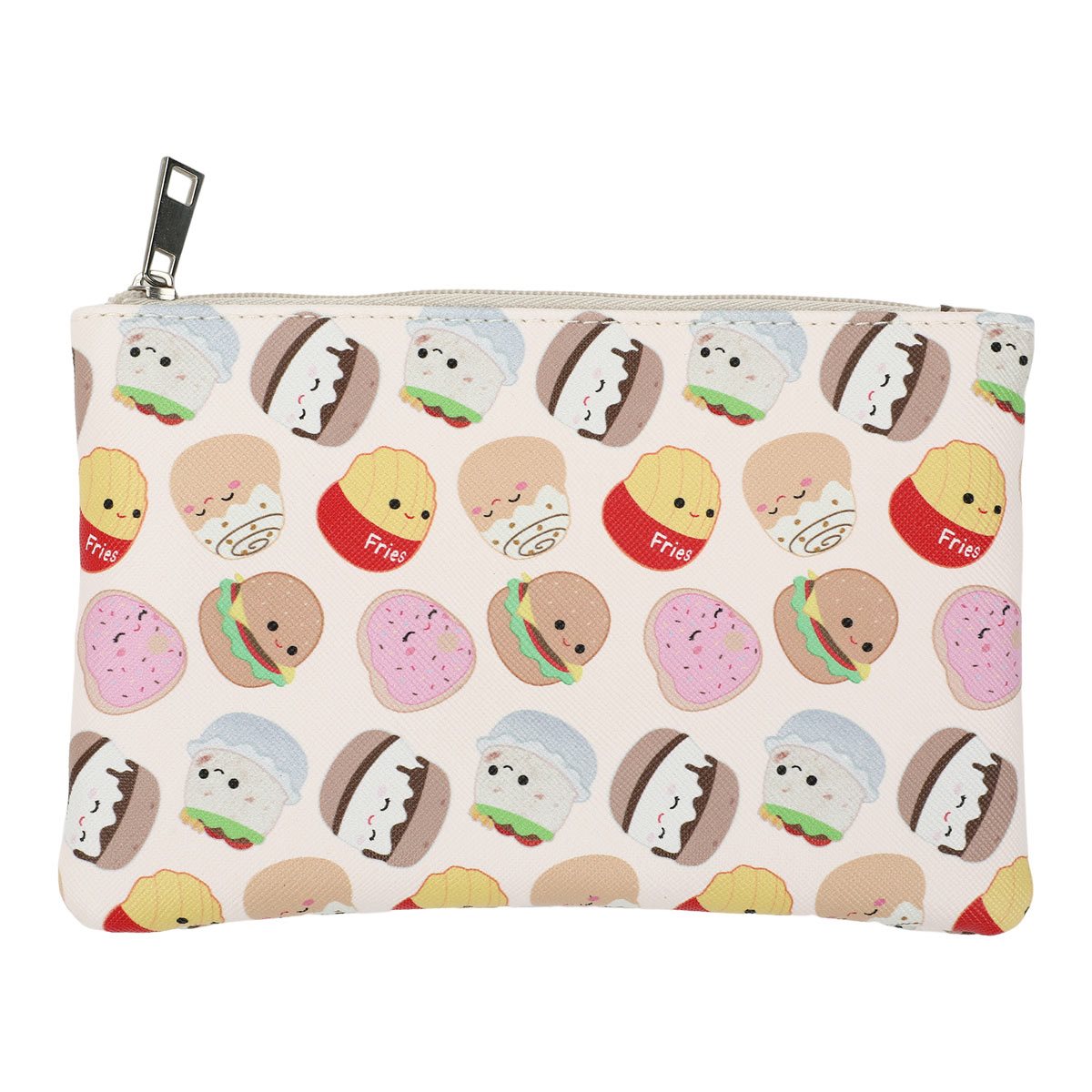 Squishmallows Food Squad Travel Cosmetic Bag Set of 3