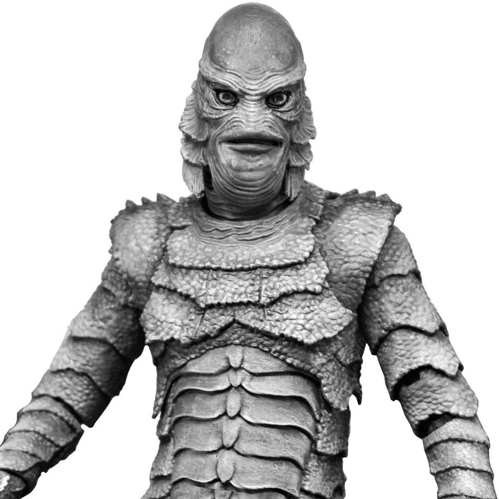 Universal Monsters Ultimate Creature from the Black Lagoon Black and White Version 7-Inch Action Figure