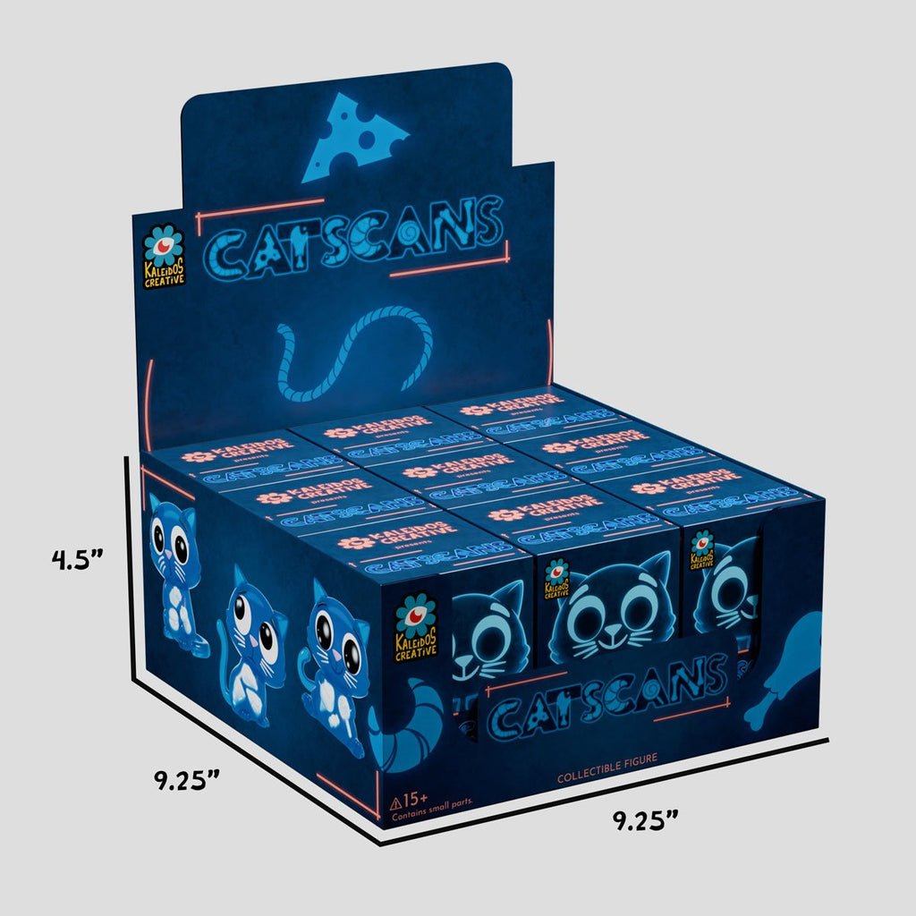 Catscans Series 1 Blind-Box Mini-Figure Case of 9