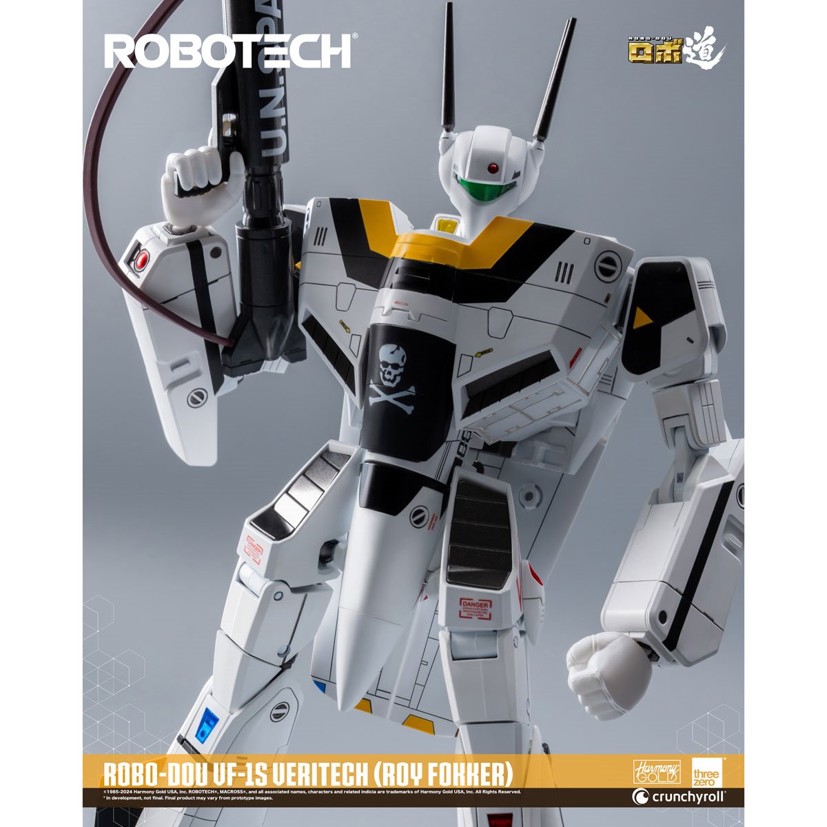 Robotech VF-1S Veritech Roy Fokker ROBO-DOU Action Figure