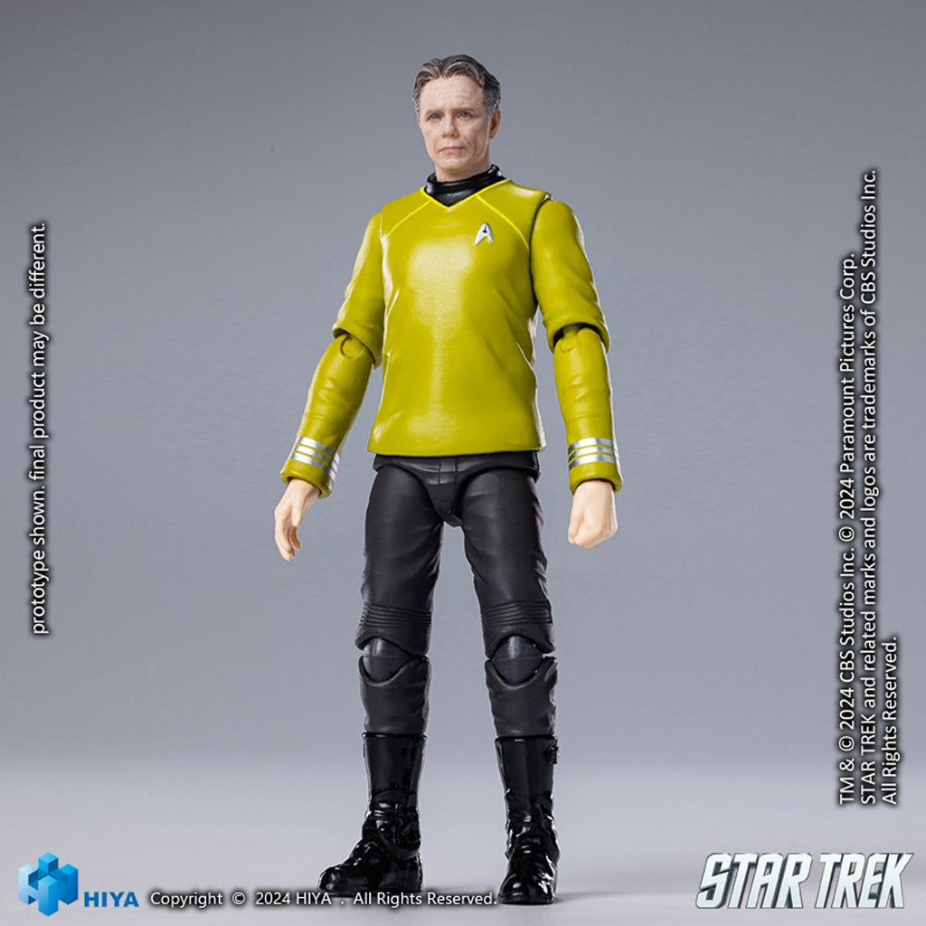Star Trek 2009 Captain Christopher Pike Exquisite Mini Series 1:18 Scale Action Figure