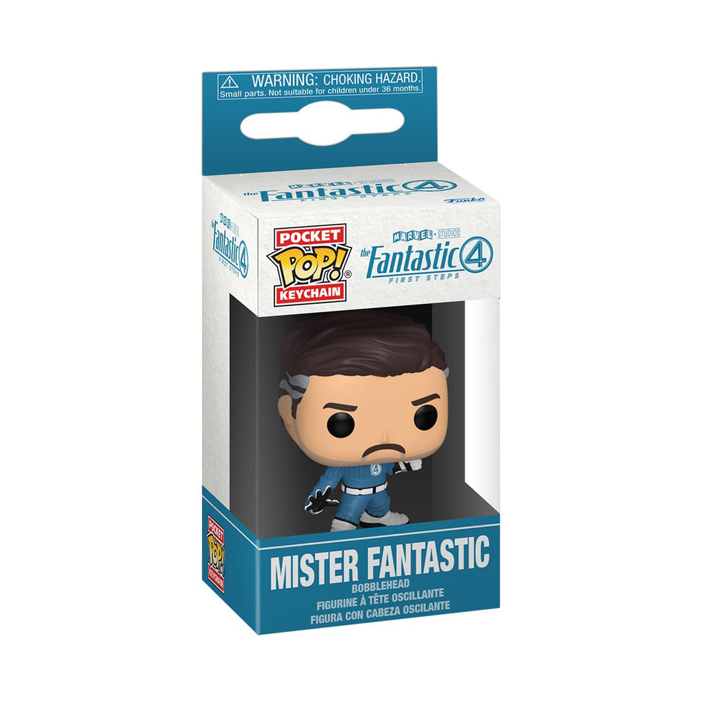 The Fantastic Four: First Steps Mister Fantastic Funko Pocket Pop! Key Chain