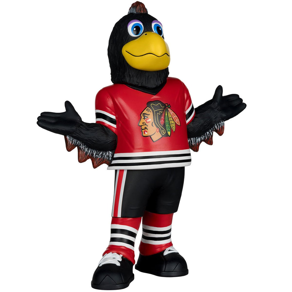 NHL Chicago Blackhawks Tommy Hawk Mascot Posed Figure