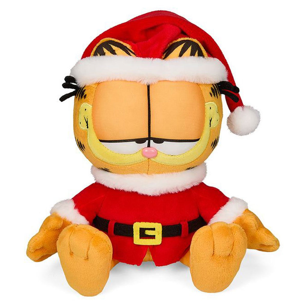 Santa Garfield 7 1/2-Inch Phunny Plush