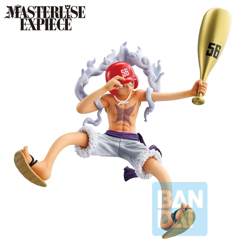 One Piece Monkey D. Luffy Gear 5 Baseball Version The Future of Imagination Masterlise Expiece Ichibansho Statue