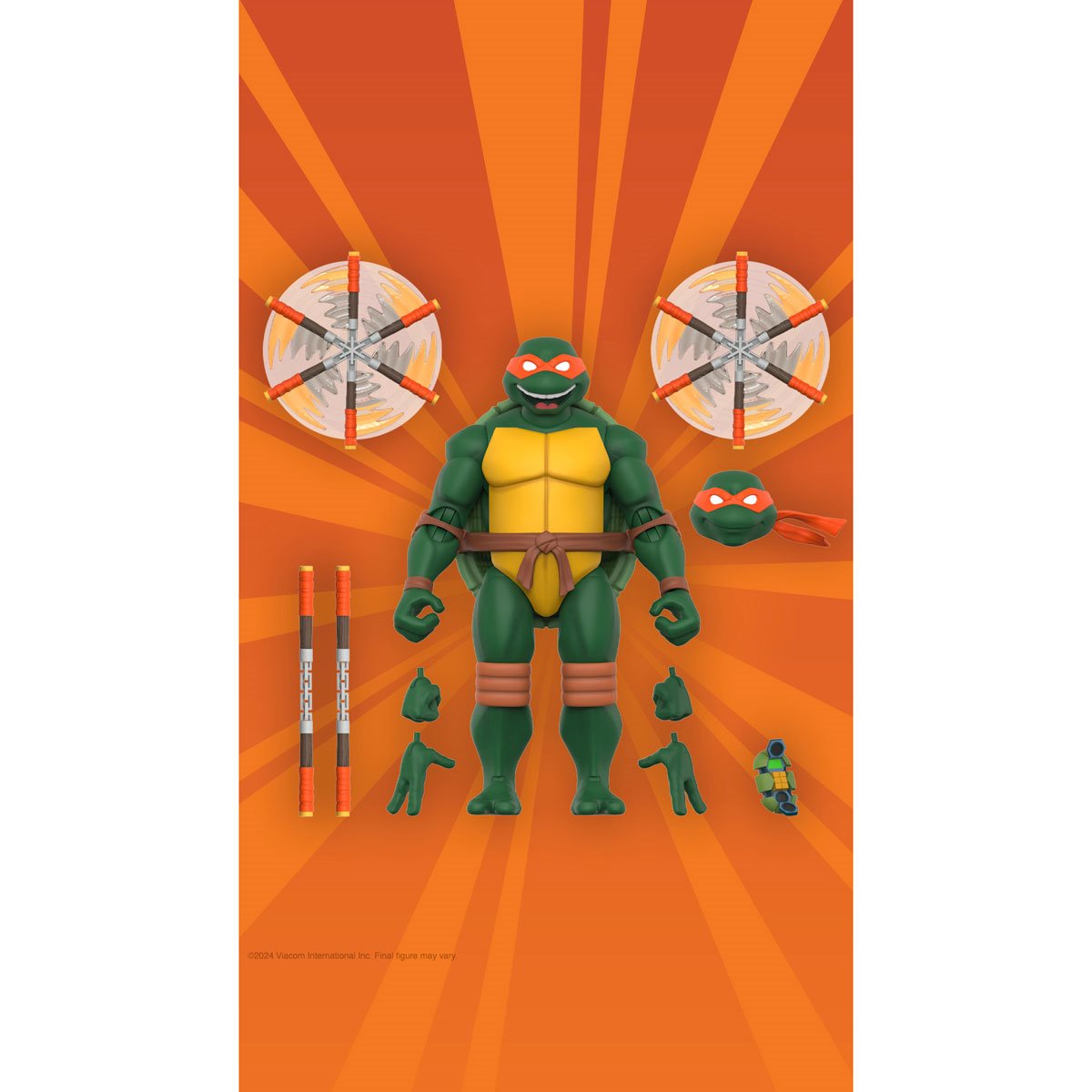 Teenage Mutant Ninja Turtles Ultimates Wave 12 Michelangelo 7-Inch Action Figure