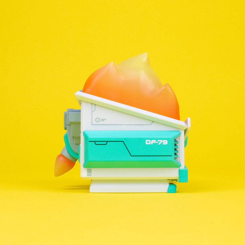 Mecha Dumpster Fire DF-79 Vinyl Figure