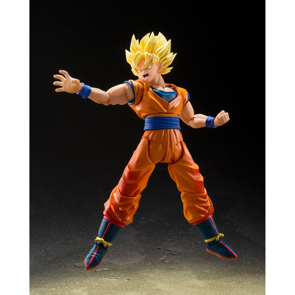 Dragon Ball Z Super Saiyan Son Goku The Games Begin S.H.Figuarts Action Figure - Reissue