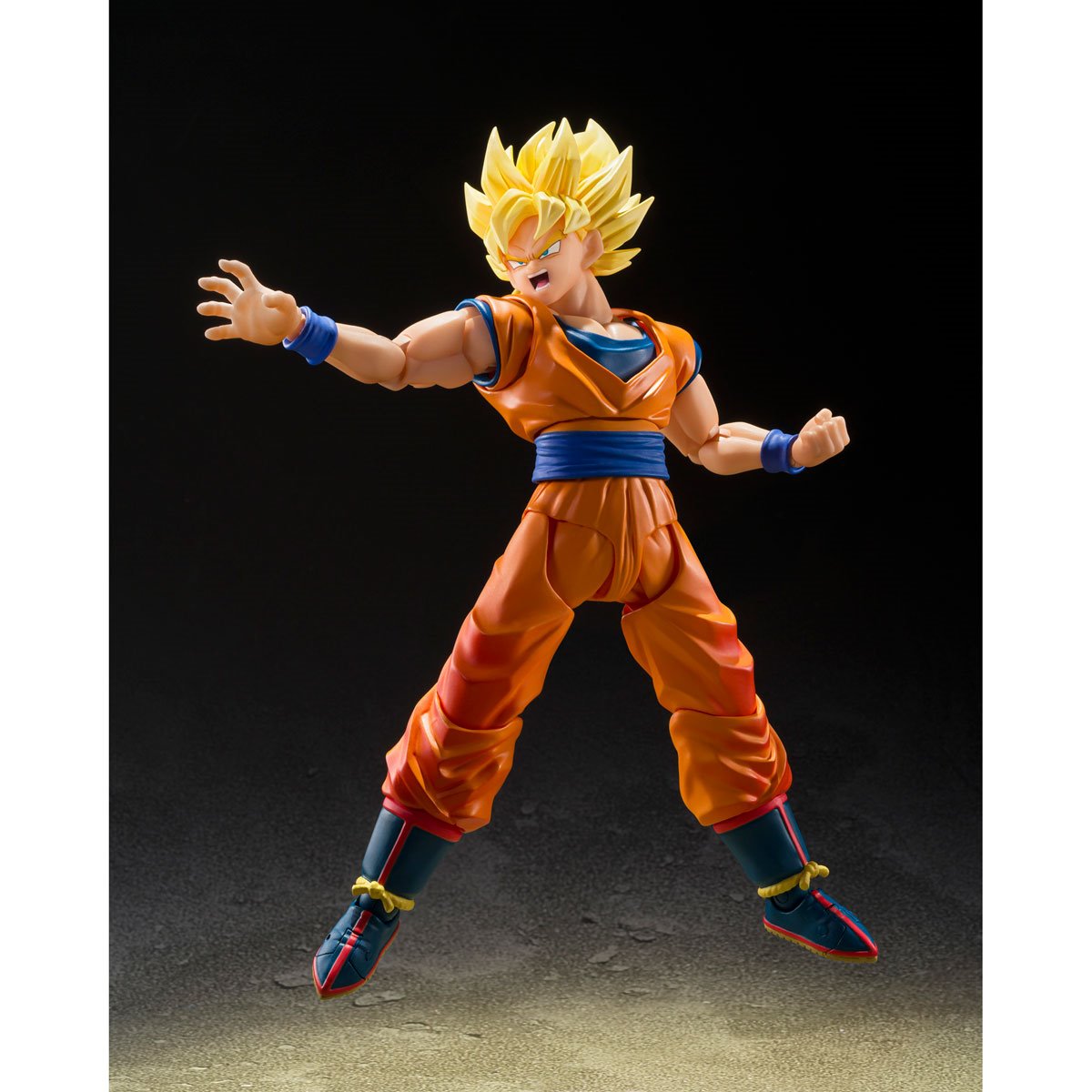 Dragon Ball Z Super Saiyan Son Goku The Games Begin S.H.Figuarts Action Figure - Reissue