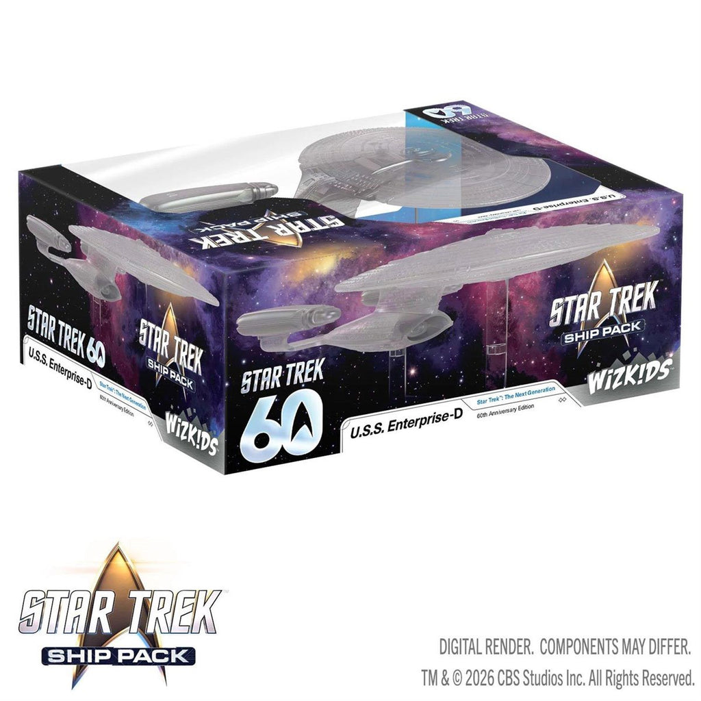 Star Trek Ship Pack: 60th Anniversary Edition U.S.S. Enterprise Mini-Figure
