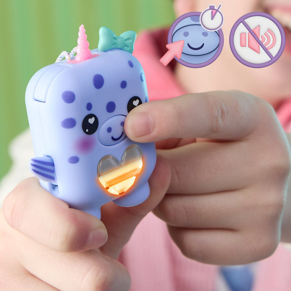 Nano-mals Blubby the Narwhal Electronic Pet Toy