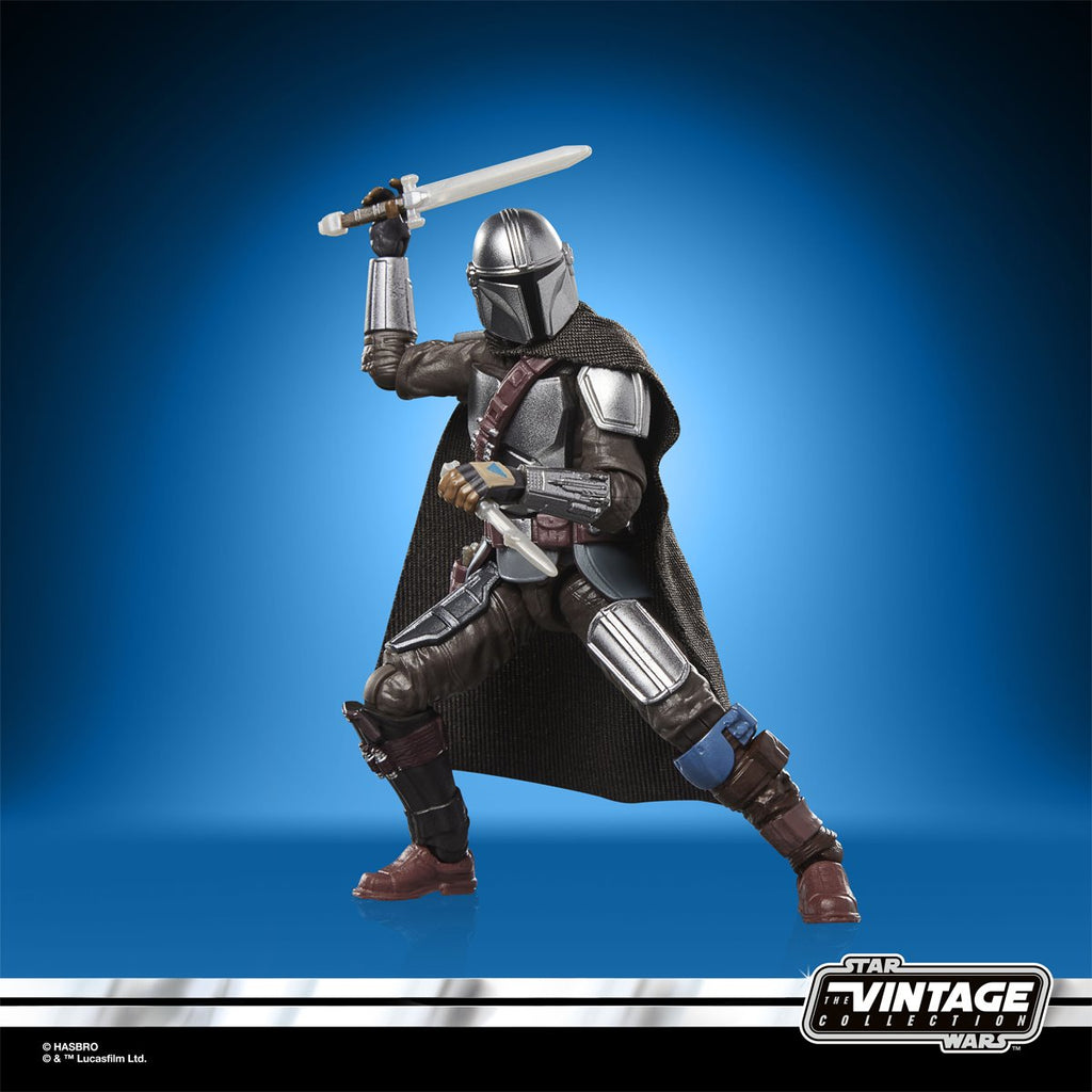 Star Wars The Vintage Collection The Mandalorian & Grogu Deluxe 3 3/4-Inch Action Figure