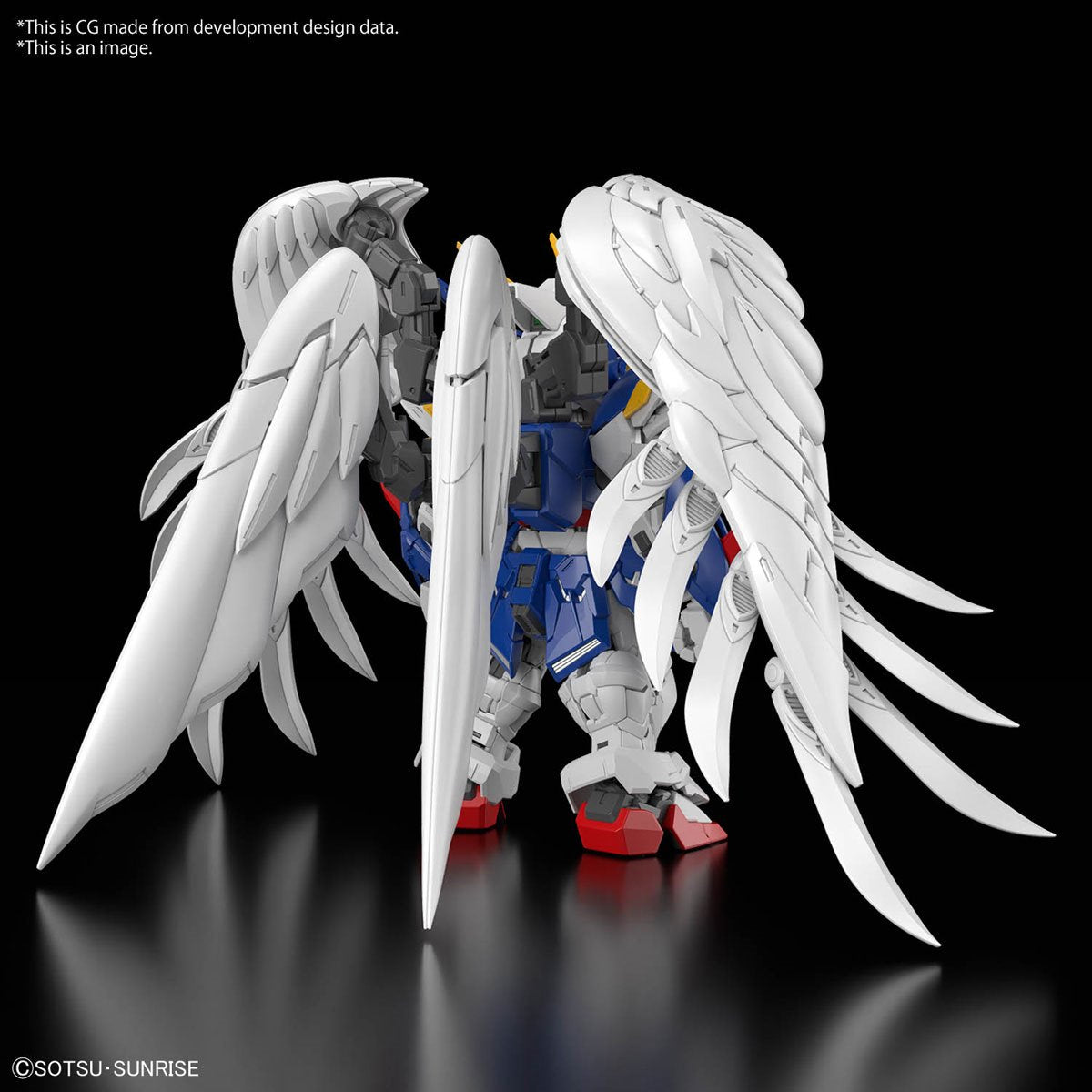 Mobile Suit Gundam Wing: Endless Waltz Wing Gundam Zero EW Master Grade SD MGSD Model Kit
