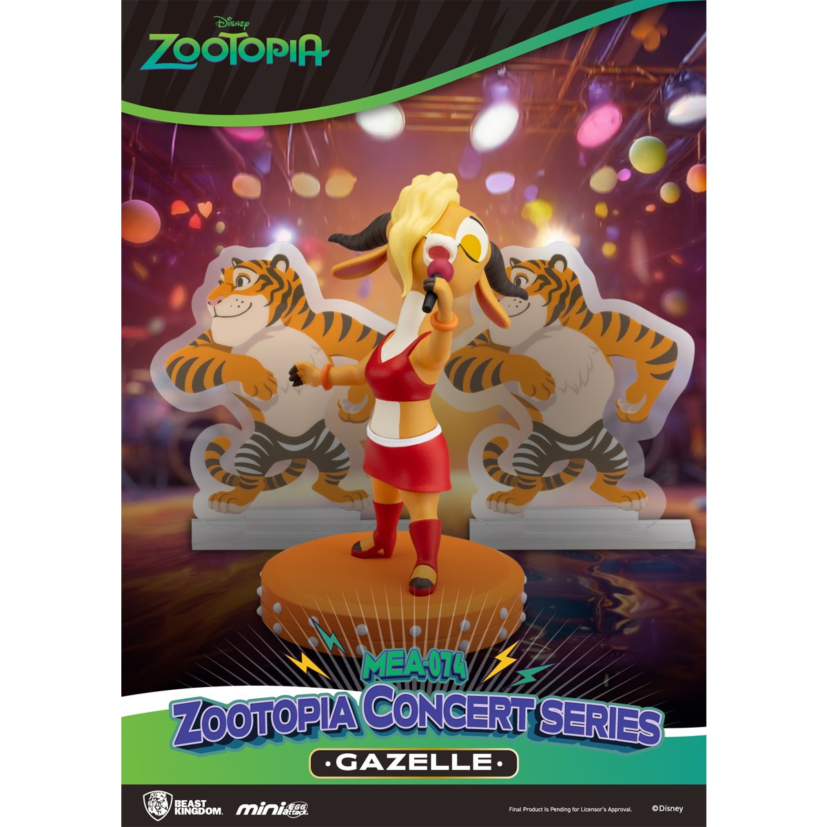 Zootopia Concert Series MEA-074 Mini-Figure Blind Box Case of 6