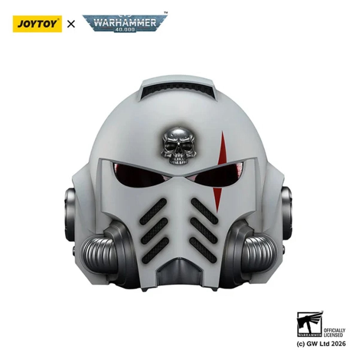 Joy Toy Warhammer 40,000 White Scars MKX 1:1 Scale Roleplay Helmet Prop Replica