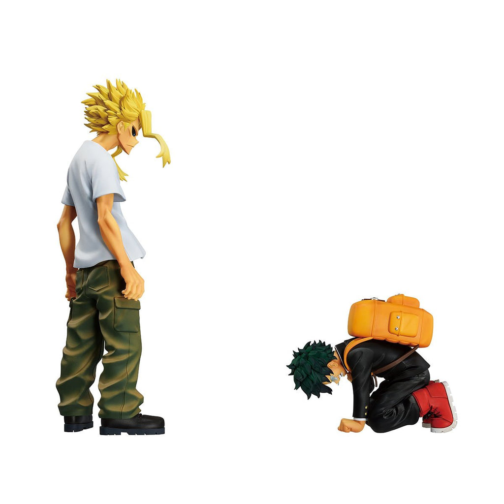 My Hero Academia Izuku Midoriya & All Might Story of How He Became The Greatest Hero Masterlise Plus Ichibansho Statue