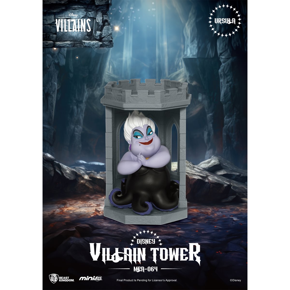 Disney Villains Tower Series MEA-064 Mini-Figure Blind Box Case of 6