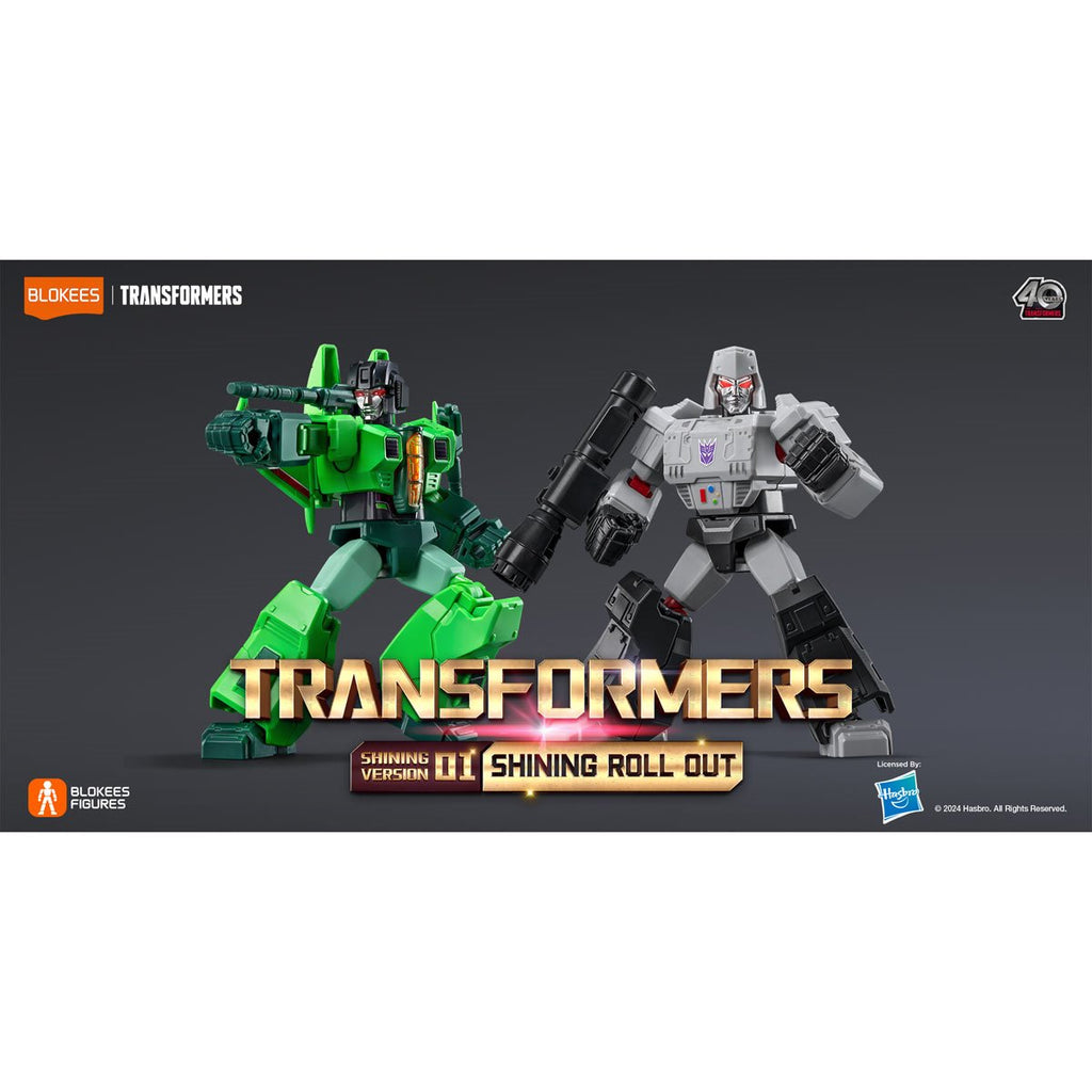 Transformers Shining Version 1 Shining Roll Out Blokees Mini Model Kit Case of 6