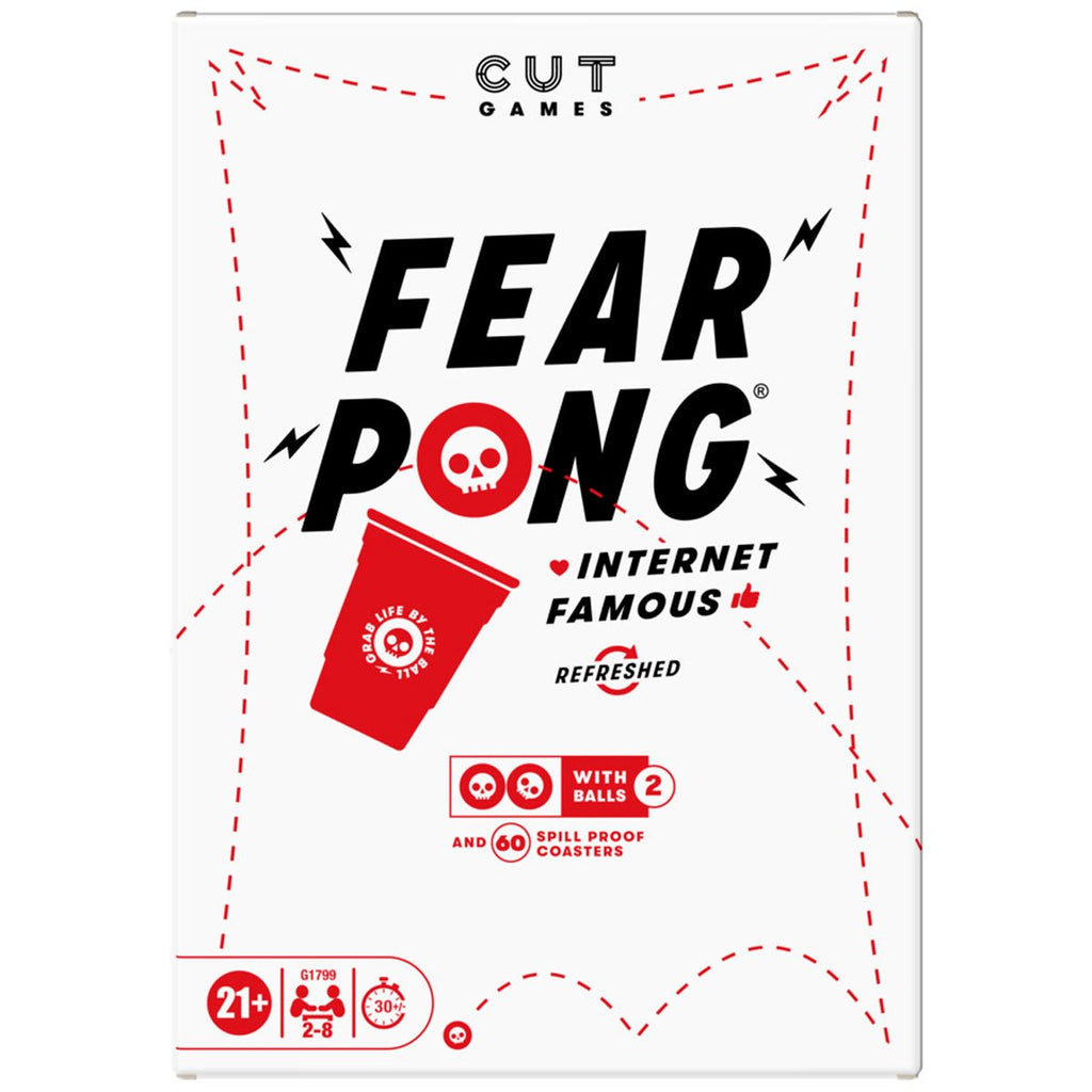 Fear Pong Adult Party Game