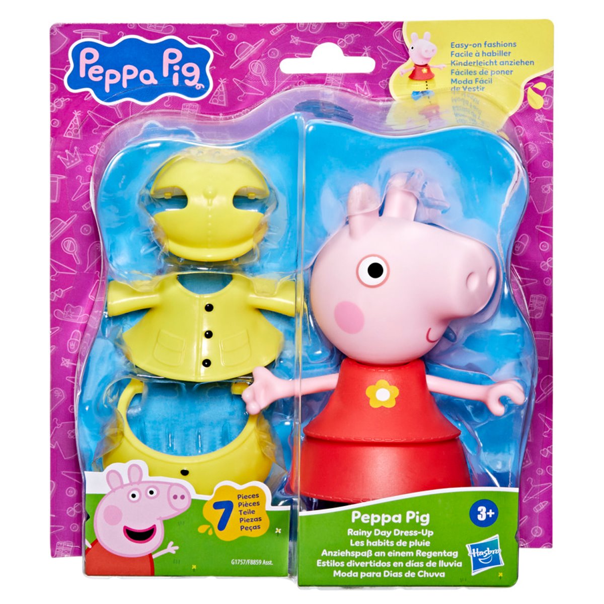 Peppa Pig Rainy Day Dress-Up Figure Doll