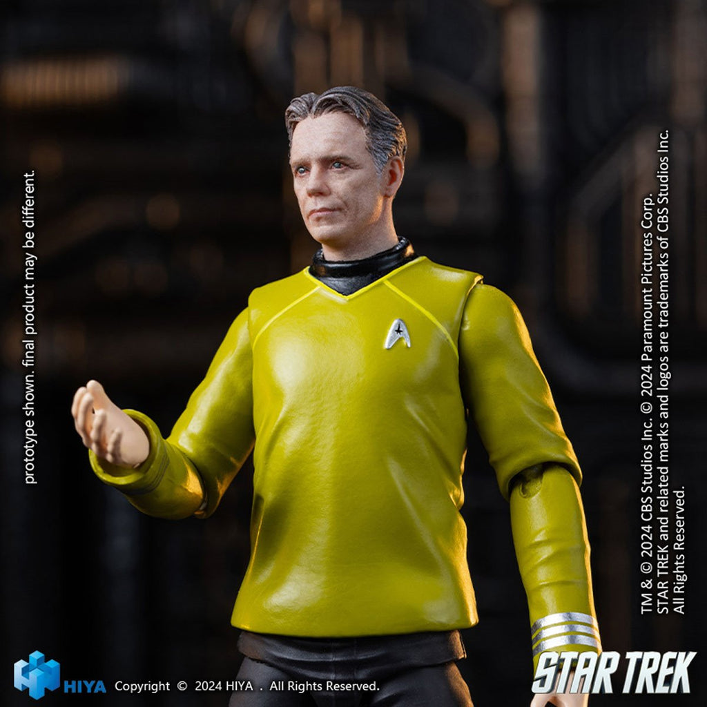 Star Trek 2009 Captain Christopher Pike Exquisite Mini Series 1:18 Scale Action Figure