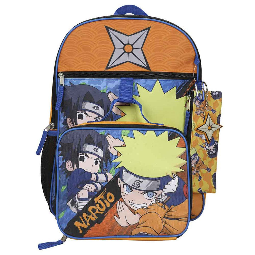 Naruto Chibi Youth Backpack 5-Piece Set